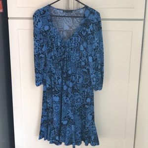 Blue & Black INC dress